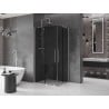 Mexen Velar Duo плъзгаща се душ кабина 100 x 90 см, графит, четка никел - 871-100-090-42-97