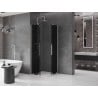 Mexen Velar Duo душ кабина плъзгаща 90 x 90 см, графит, полиран никел - 871-090-090-42-97