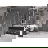 Mexen Velar L Duo плъзгаща душ кабина 100 x 90 cm, прозрачен, хром - 871-100-090-02-03-01