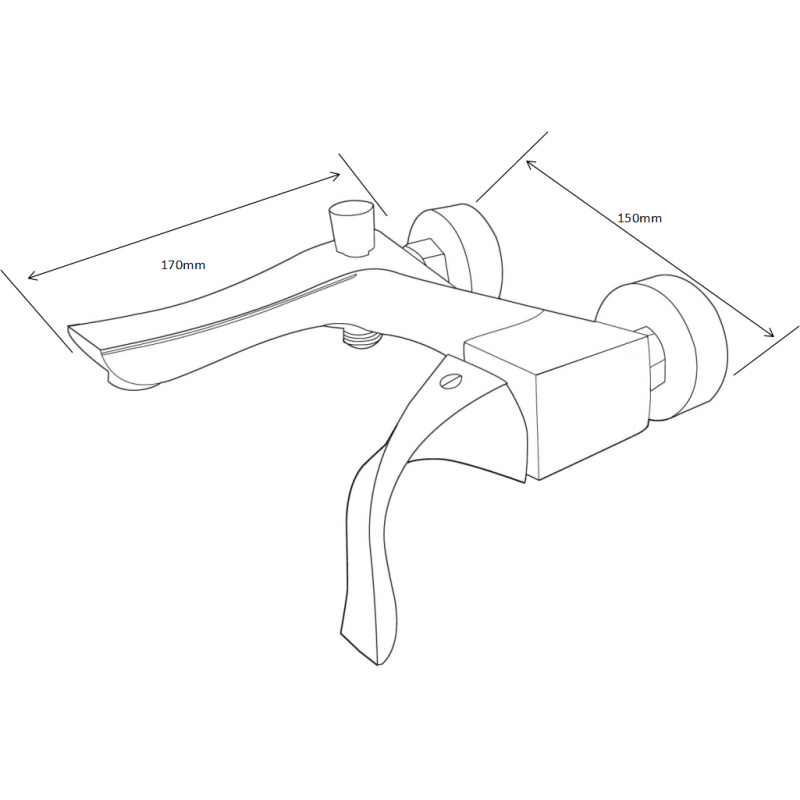 Mexen Estrella DQ02 комплект за вана, златен - 72303DQ02-50