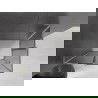 Mexen Velar L Duo кабинен душ с врати 90 x 80 см, графит, златен - 871-090-080-02-43-50