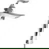 Mexen Estrella DQ02 комплект за вана, хром - 72313DQ02-00