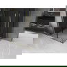 Mexen Velar L Duo плъзгащ се душ кабина 100 x 90 см, графит, четкано злато - 871-100-090-02-43-55