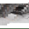 Mexen Velar L Duo плъзгаща се душ кабина 100 x 90 cm, прозрачна, четкана мед - 871-100-090-02-03-65