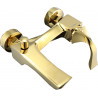 Mexen Estrella R02 смесител за баня с душ комплект, златен - 7233R02-50