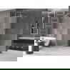 Mexen Velar душ кабина разтегателна Walk-in 160 x 200 см, матово стъкло 8 мм, хром - 871-160-000-33-01
