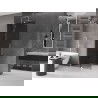 Mexen Velar разтегателна душ кабина Walk-in 70 x 200 см, графит 8 мм, хром - 871-070-000-43-01