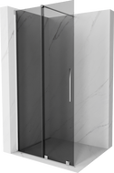 Mexen Velar раздвижна душова стена Walk-in 100 x 200 см, графит 8 мм, хром - 871-100-000-43-01