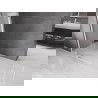 Mexen Velar разтегателна душ кабина Walk-in 90 x 200 см, матирано стъкло 8 мм, бяла - 871-090-000-33-20