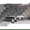 Mexen Velar душ кабина разтегателна Walk-in 85 x 200 см, матирано 8 мм, бяла - 871-085-000-33-20