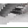 Mexen Velar плъзгаща се душ стена Walk-in 140 x 200 см, матирано стъкло 8 мм, бяло - 871-140-000-33-20