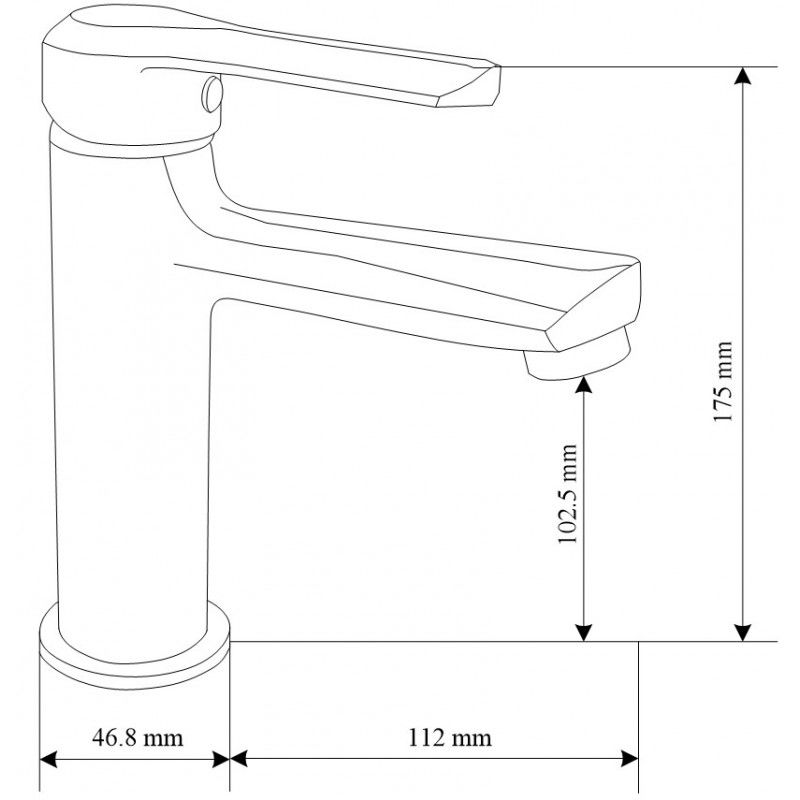 Mexen Sabre Комплект за баня R62, черен - 72103R62-70