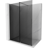 Mexen Velar плъзгаща се душ стена Walk-in 160 x 200 cm, графит 8 mm, gun metal - 871-160-000-43-95