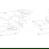 Mexen Sabre R05 комплект за баня, черен - 72103R05-70