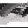 Mexen Velar стенна душова преграда с плъзгане Walk-in 150 x 200 см, графит 8 мм, четкан никел - 871-150-000-43-97