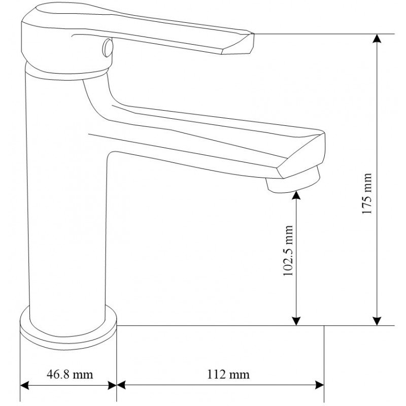 Mexen Sabre DF05 комплект за душ, хром - 72104DF05-00
