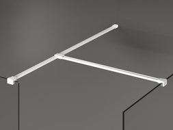 Mexen T съединител за стенни скоби, бял - 800-09-20