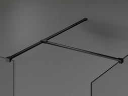 Mexen T съединител за стенни подпори, черен - 800-09-70