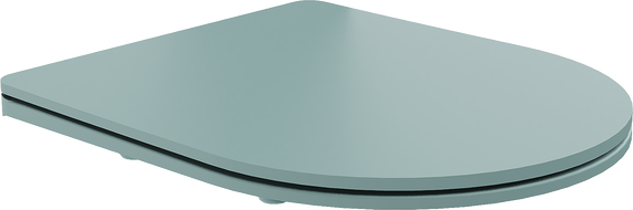 Mexen дъска със забавено падане slim, дуропласт, светло зелена мат - 39740048