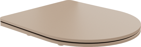 Mexen тънка, забавяща се седалка, дуропласт, матово капучино - 39740064