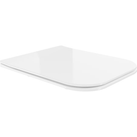 Mexen Madox бавно спускаща се тънка дъска, дуропласт, бял гланц - 39154000