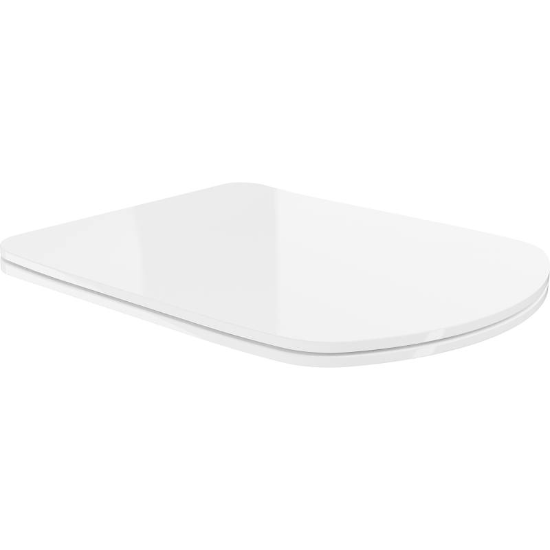 Mexen Vito тънка седалка с плавно затваряне, дуропласт, бял гланц - 39174000