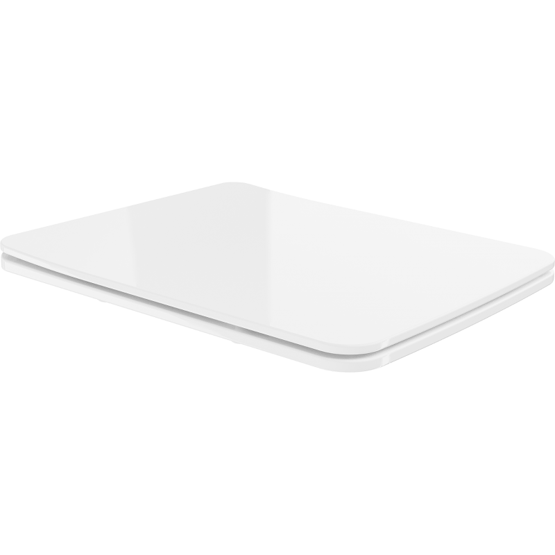 Mexen Vera забавяща се седалка, тънка, дуропласт, бял гланц - 39164000