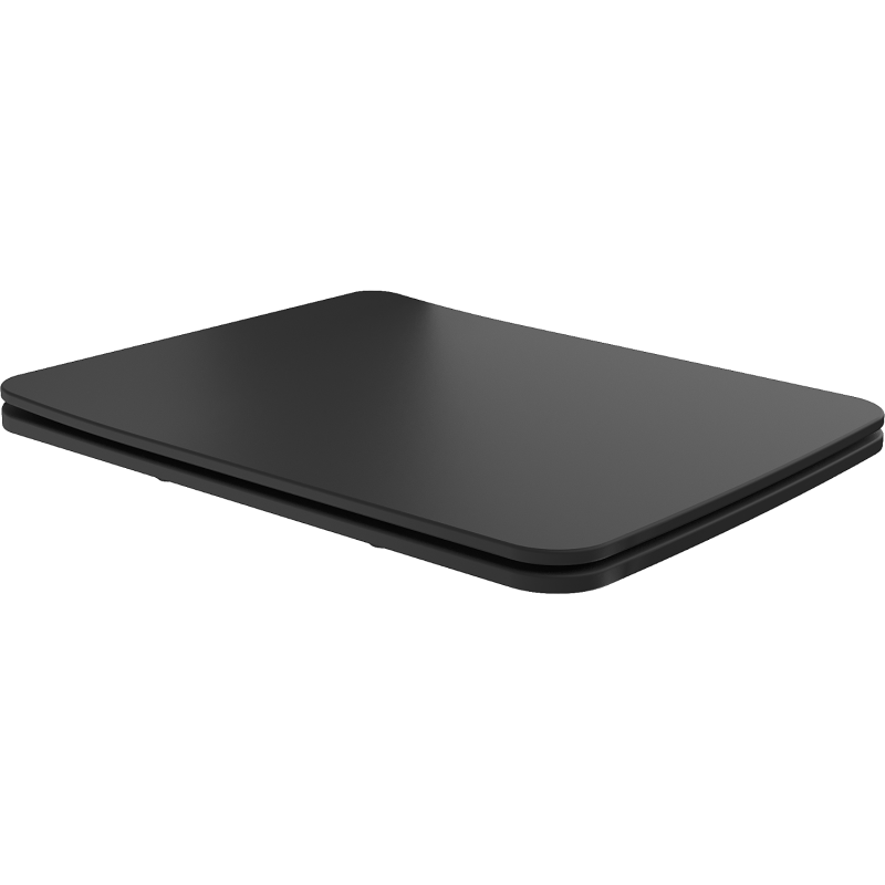 Mexen Vera седалка с плавно затваряне slim, дуропласт, черен мат - 39164085