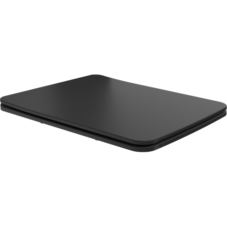 Mexen Vera седалка с плавно затваряне slim, дуропласт, черен мат - 39164085