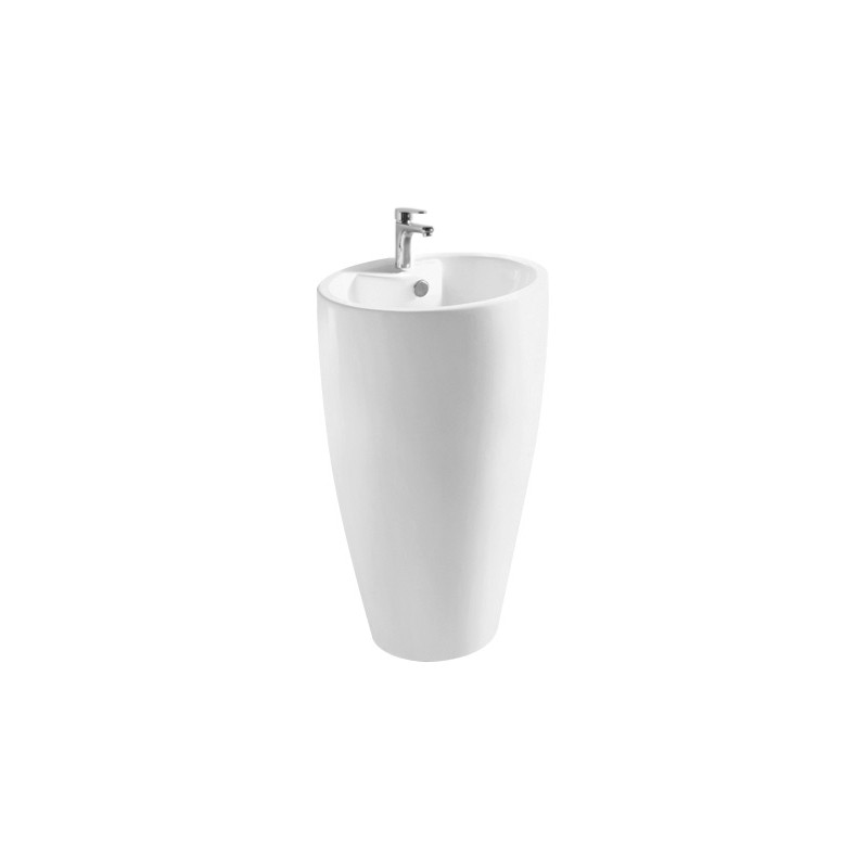 Mexen Orkla самостоятелна мивка 50 x 38 cm, бяла - 26065000