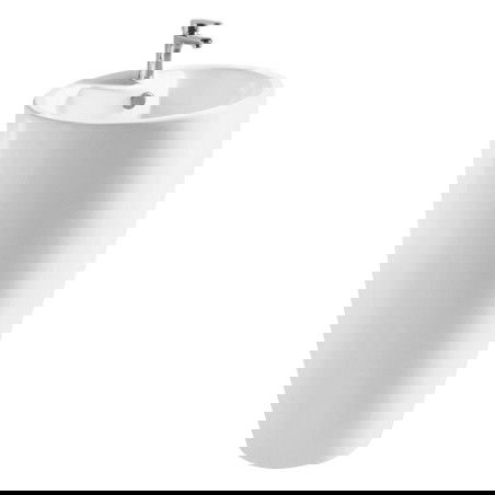 Mexen Orkla свободностояща мивка 49 x 37 см, бяла - 26065000