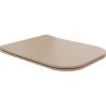 Mexen Teo бавно падаща седалка slim, duroplast, матово капучино - 39840064