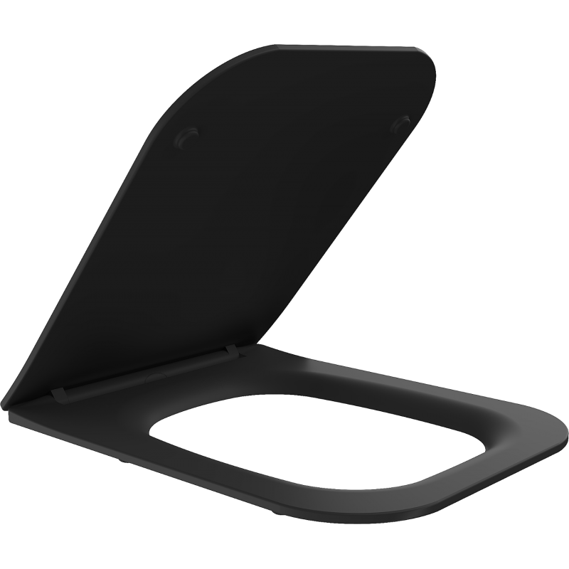 Mexen Madox забавен капак със забавено падане slim, дуропласт, черен мат - 39154085