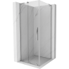 Mexen Velar L плъзгаща се душ кабина 120 x 120 см, прозрачна, хром - 871-120-120-03-01