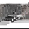 Mexen Velar L плъзгаща се душ кабина 120 x 120 см, матирано стъкло, хром - 871-120-120-33-01