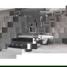 Mexen Velar L плъзгаща се душ кабина 120 x 85 см, мраз, хром - 871-120-085-33-01