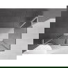 Mexen Velar L плъзгаща се душ кабина 120 x 80 см, графит, хром - 871-120-080-43-01