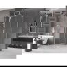 Mexen Velar L плъзгаща се душ кабина 120 x 120 см, прозрачна, бяла - 871-120-120-03-20