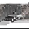 Mexen Velar L плъзгаща се душ кабина 120 x 110 см, прозрачна, бяла - 871-120-110-03-20