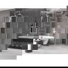 Mexen Velar L плъзгаща се душ кабина 120 x 120 см, матова, бяла - 871-120-120-33-20