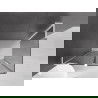 Mexen Velar L плъзгаща се душ кабина 100 x 80 см, графит, бяла - 871-100-080-43-20