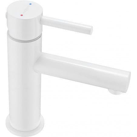 Mexen Elba смесител за мивка, бял - 74100-20