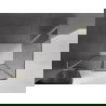 Mexen Velar L плъзгаща се душ кабина 100 x 80 см, графит, злато - 871-100-080-43-50