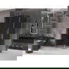 Mexen Velar L душ кабина плъзгаща се 120 x 110 см, графит, златна - 871-120-110-43-50