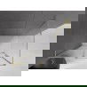 Mexen Velar L плъзгаща се душ кабина 120 x 90 cm, прозрачна, златисто матова - 871-120-090-03-55