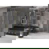 Mexen Velar L плъзгаща душ кабина 120 x 120 см, матирана, златно четкано - 871-120-120-33-55