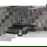 Mexen Velar L плъзгаща душ кабина 120 x 80 см, мат, златно четкано - 871-120-080-33-55