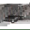 Mexen Velar L плъзгаща се душ кабина 120 x 85 см, матирано, розово злато - 871-120-085-33-60