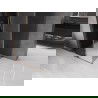 Mexen Velar L плъзгаща се душ кабина 120 x 110 см, графит, розово злато - 871-120-110-43-60
