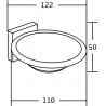 Mexen Rufo сапунерка, златна - 7050939-50